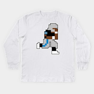 Tecmo Bowl Carolina Kids Long Sleeve T-Shirt